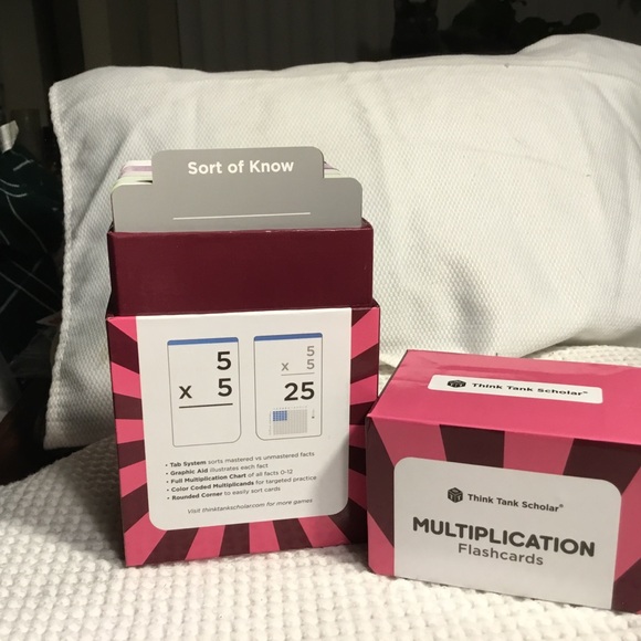 THINK TANK | 335 MULTIPLICATION & DIVISION FLASH CARDS BUNDLE | COLOR CODED - Picture 7 of 11